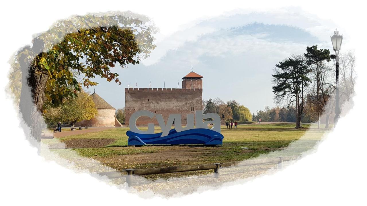 Toscana Apartman Gyula Esterno foto